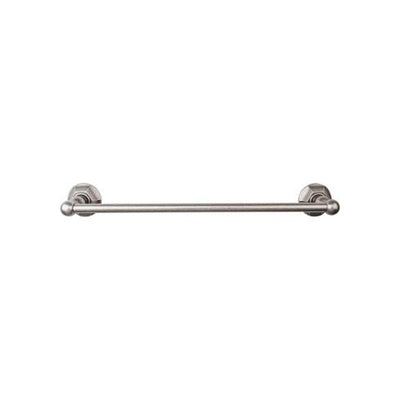 Top Knobs Edwardian Bath Towel Bar Single - Hex Backplate