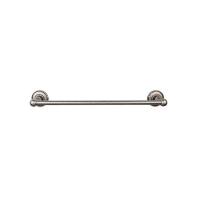 Top Knobs Edwardian Bath Towel Bar Single - Plain Backplate