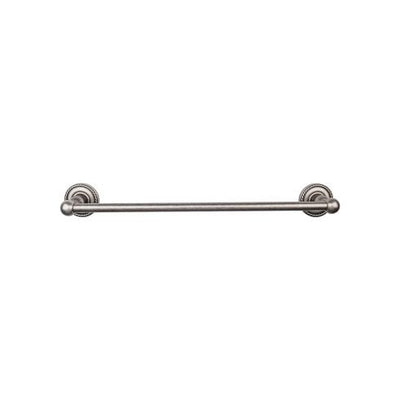 Top Knobs Edwardian Bath Towel Bar Single - Rope Backplate