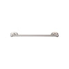 Top Knobs Edwardian Bath Towel Bar Single - Oval Backplate