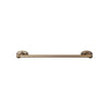 Top Knobs Edwardian Bath Towel Bar Single - Oval Backplate