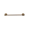 Top Knobs Edwardian Bath Towel Bar Single - Plain Backplate