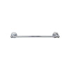 Top Knobs Edwardian Bath Towel Bar Single - Rope Backplate