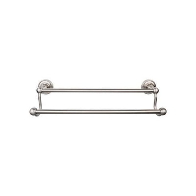 Top Knobs Edwardian Bath Towel Bar Double - Rope Backplate