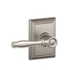 Schlage Birmingham Passage Lever with Addison Decorative Trim