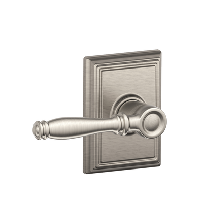 Schlage Birmingham Passage Lever with Addison Decorative Trim