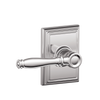 Schlage Birmingham Passage Lever with Addison Decorative Trim