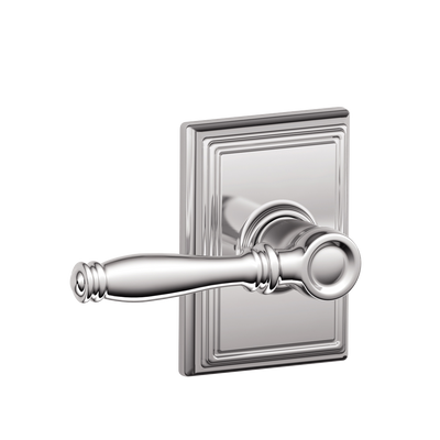 Schlage Birmingham Passage Lever with Addison Decorative Trim