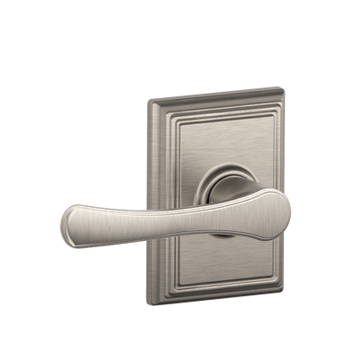 Schlage Avila Passage Lever with Addison Decorative Trim