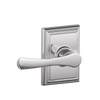 Schlage Avila Passage Lever with Addison Decorative Trim