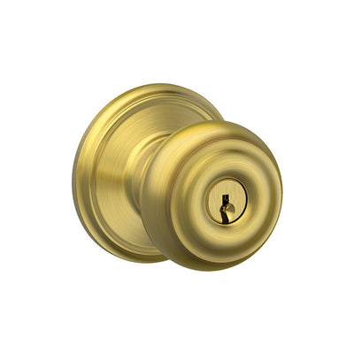 Schlage Georgian Keyed (Storeroom) Entrance Knob