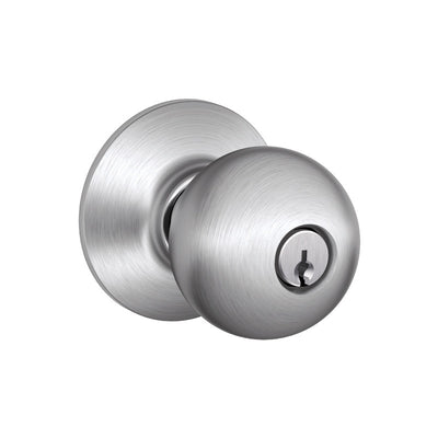 Schlage Orbit Keyed Entrance Knob