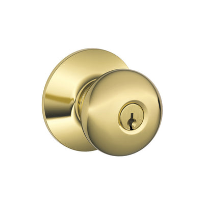 Schlage Plymouth Keyed (Storeroom) Entrance Knob