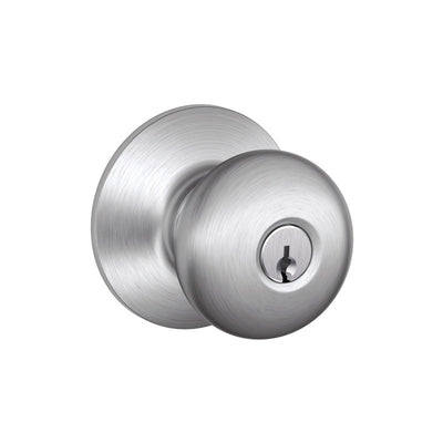 Schlage Plymouth Keyed (Storeroom) Entrance Knob