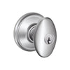 Schlage Siena Keyed (Storeroom) Entrance Knob