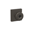 Schlage Bowery Keyed Entrance Knob with Collins Trim