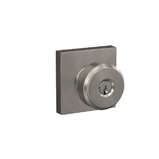 Schlage Bowery Keyed Entrance Knob with Collins Trim