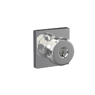 Schlage Bowery Keyed Entrance Knob with Collins Trim - JRD Supply Inc.