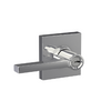 Schlage Latitude Keyed Entrance Lever with Collins Trim