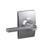 Schlage Latitude Keyed Entrance Lever with Century Trim