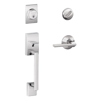 Schlage Century Front Entry Handleset with Latitude Lever