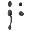 Schlage Plymouth Front Entry Handleset with Plymouth Knob