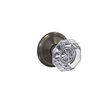 Schlage Custom™ Alexandria Glass Knob with Alden Trim