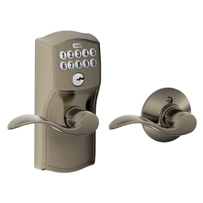 Schlage Keypad Entry Lever/Knobset (Auto-Lock)