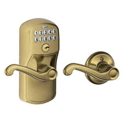 Schlage Keypad Entry Lever/Knobset (Auto-Lock)