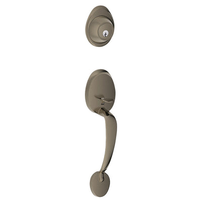 Schlage J-Series Barcelona Front Entry Handleset (Exterior Trim Only)