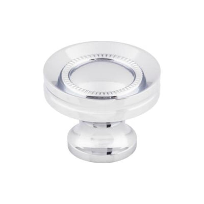 Top Knobs Button Faced Knob