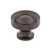 Top Knobs Button Faced Knob