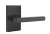 Emtek Freestone Lever with Modern Rectangular Rosette