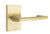 Emtek Argos Lever with Modern Rectangular Rosette