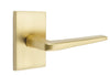 Emtek Athena Lever with Modern Rectangular Rosette