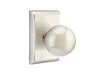 Emtek Orb Knob with Neos Rosette