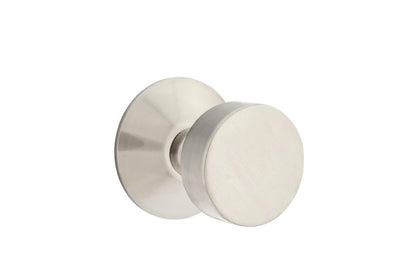 Emtek Round Knob with Modern Rosette