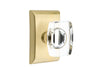 Emtek Windsor Crystal Knob with Neos Rosette