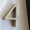 Cast Metal House Numbers & Letters - Ribbon Style