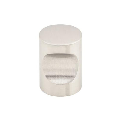 Top Knobs Stainless Indent Knob