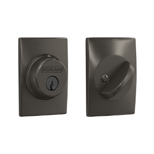 Schlage Single Cylinder Deadbolt with Century Trim