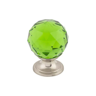 Top Knobs Green Crystal Knob