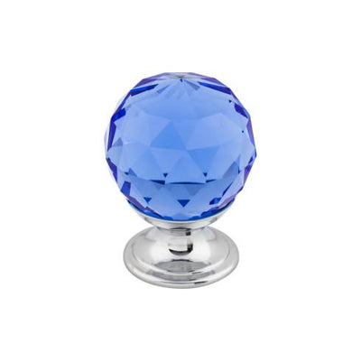 Top Knobs Blue Crystal Knob