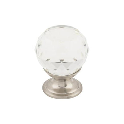 Top Knobs Clear Crystal Knob