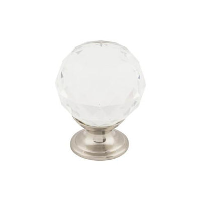 Top Knobs Clear Crystal Knob