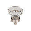 Top Knobs Clear Octagon Crystal Knob