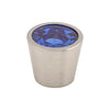 Top Knobs Blue Crystal Center Knob