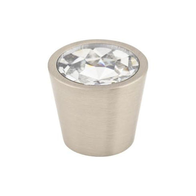 Top Knobs Clear Crystal Center Knob