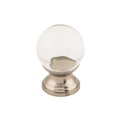 Top Knobs Clarity Clear Glass Knob