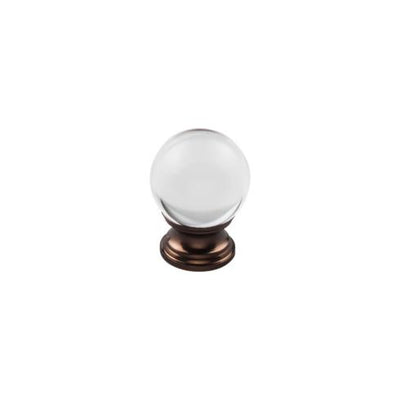 Top Knobs Clarity Clear Glass Knob